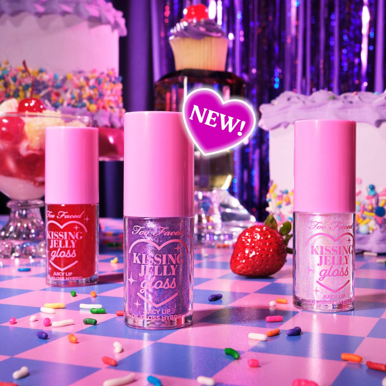 Too Faced Kissing Jelly Lip Gloss