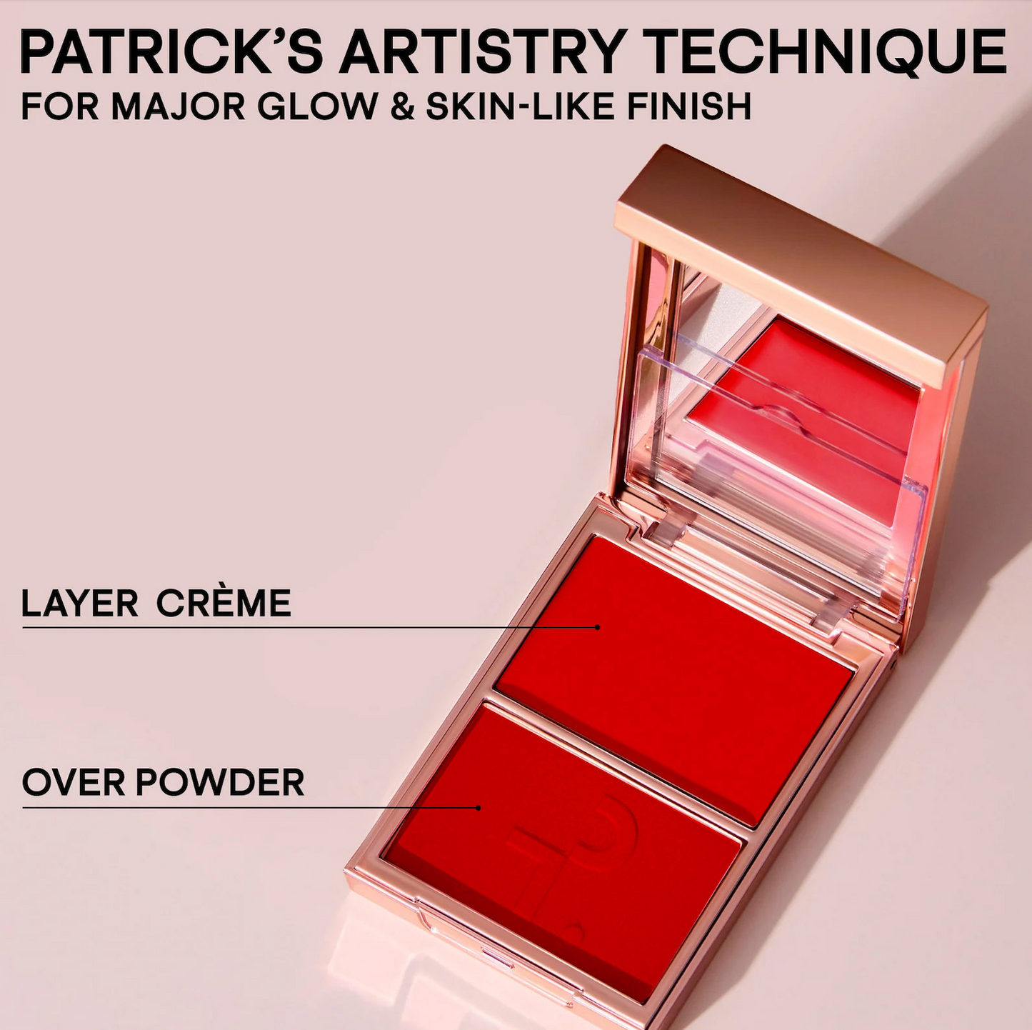 PATRICK TA Major Headlines Crème & Powder Blush Duo