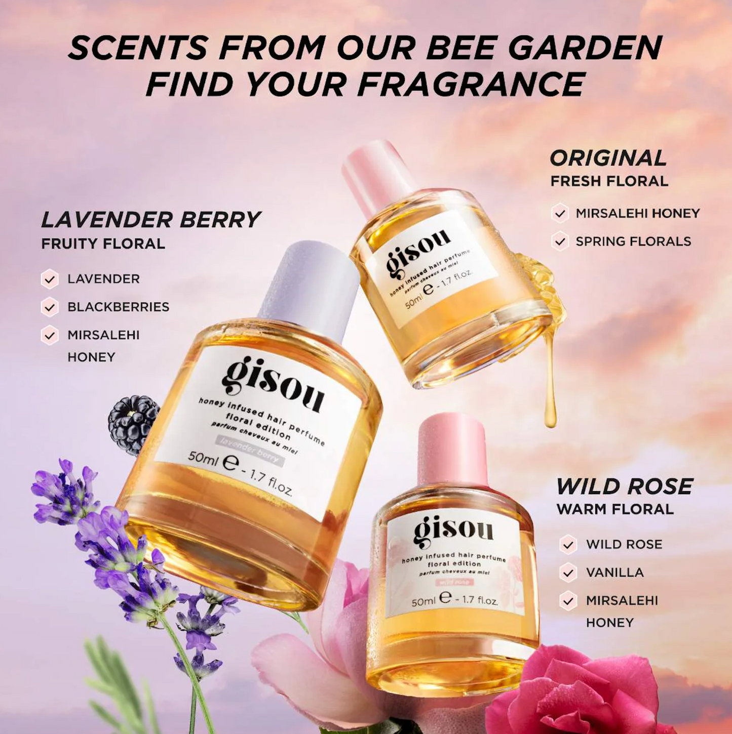 Gisou Honey Infused Hair Perfume