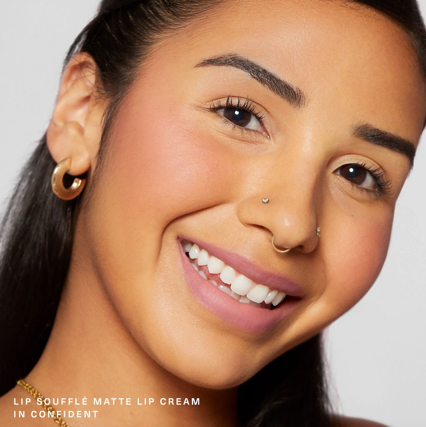 Rare Beauty Matte Lipstick Confident Rose Mauve