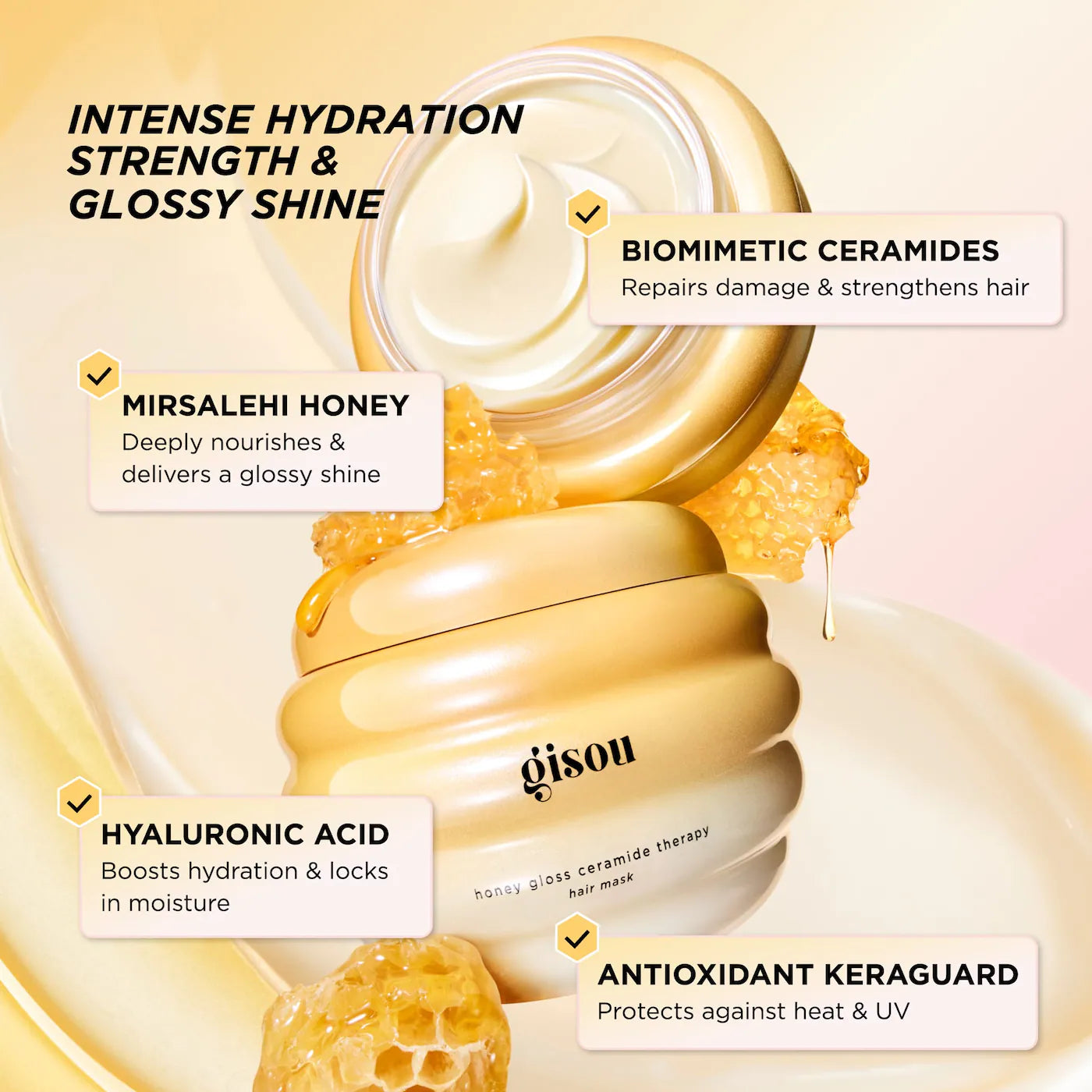 Gisou Honey Infused Hair Mask
