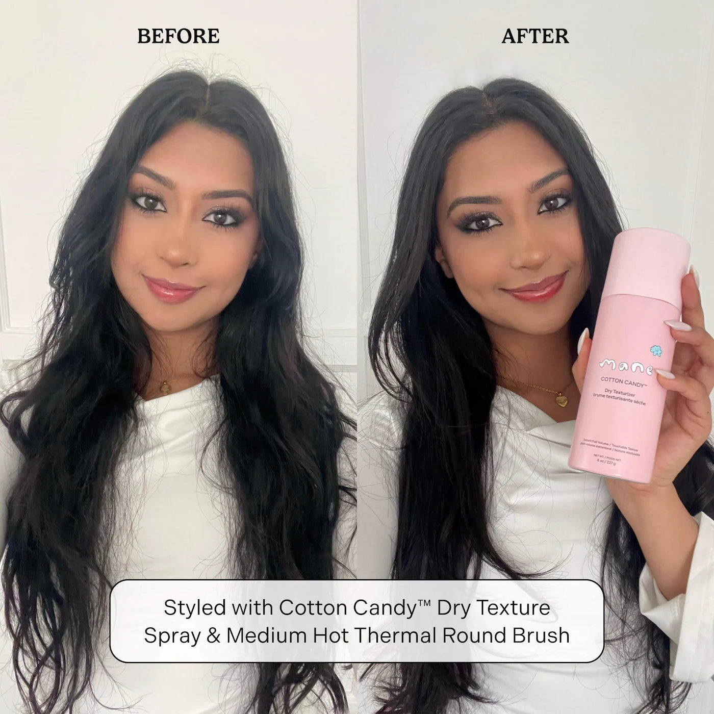Mane Cotton Candy Dry Texture & Hair Volume Spray