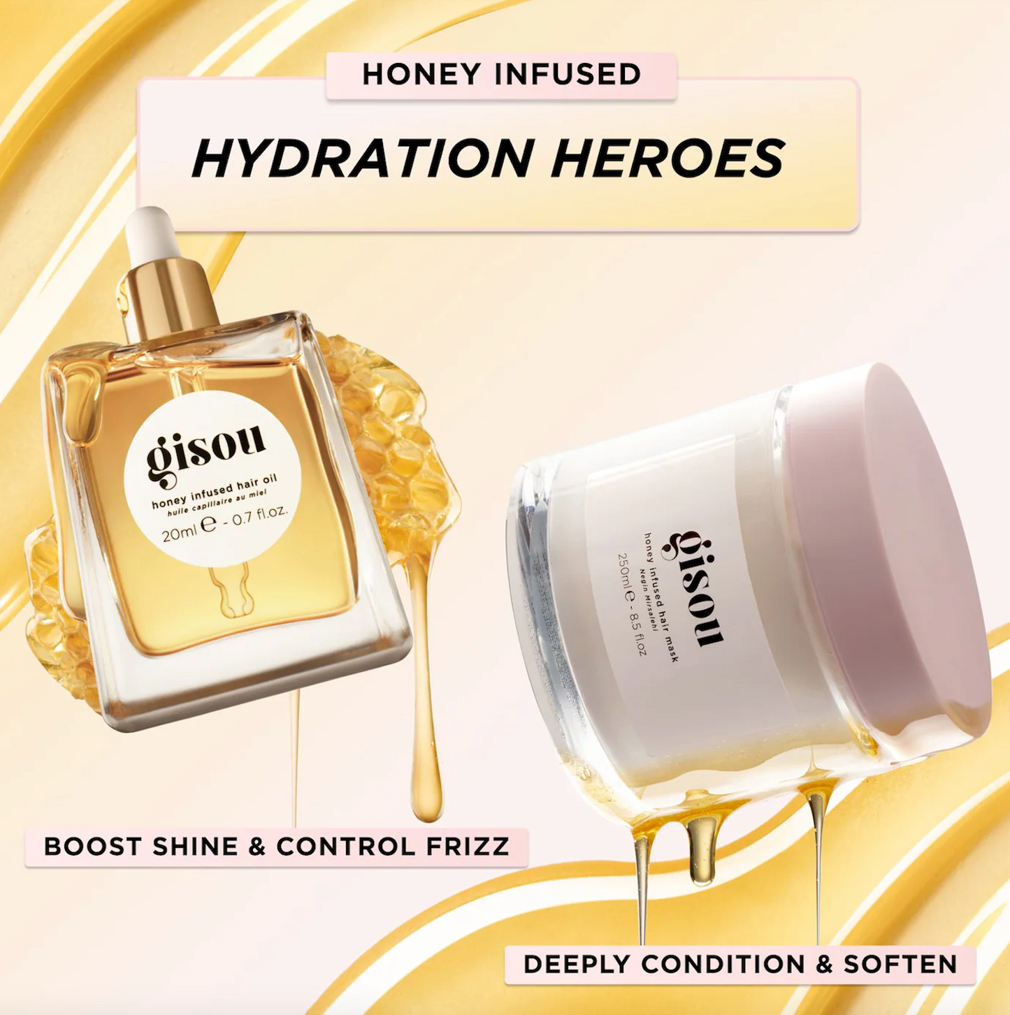 Gisou Honey Infused Hair Mask