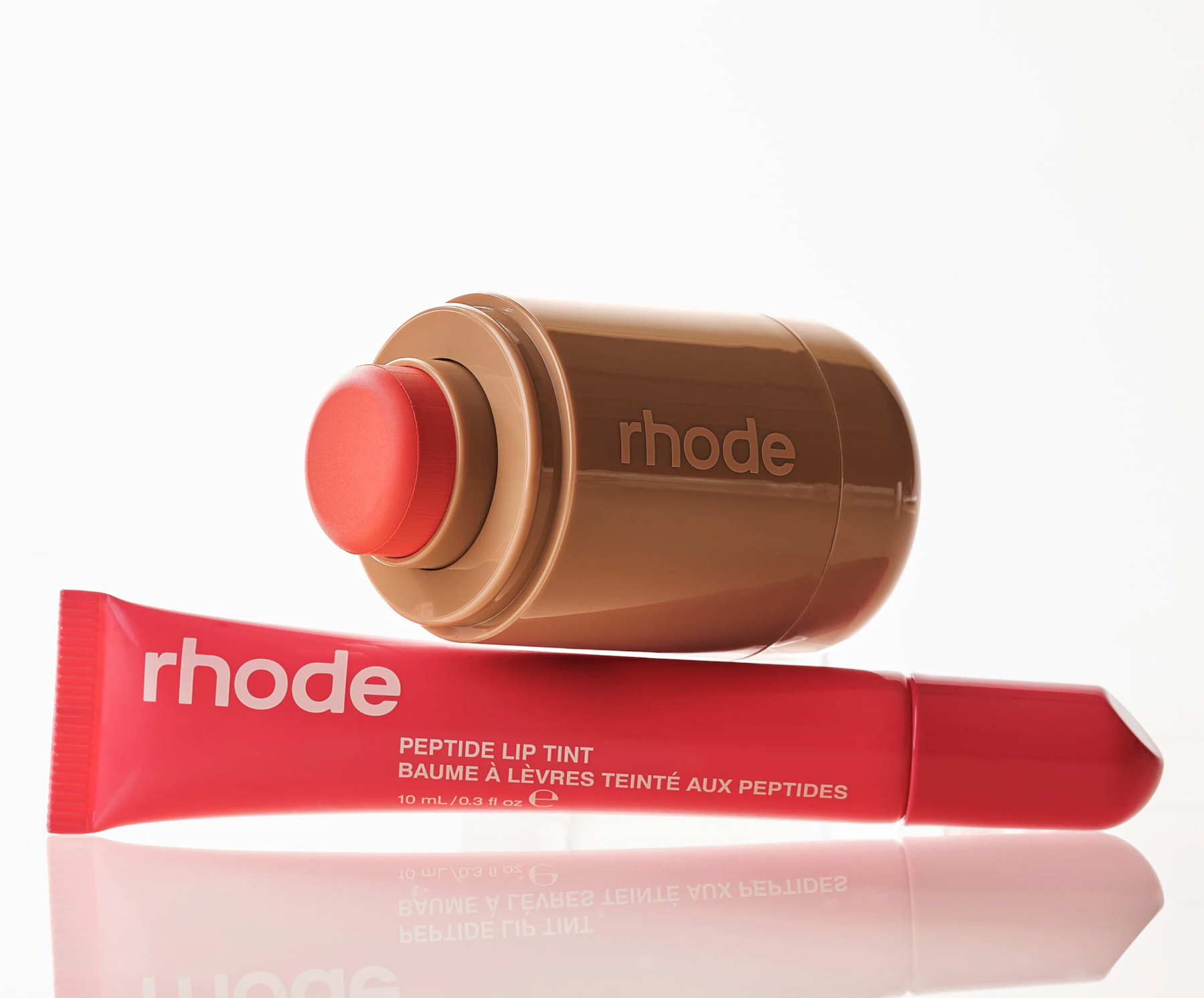 RHODE ポケットブラッシュ+ペプチドリップティントセット 限定カラー登場【rhode】ペプチドリップティント選べる2本セット