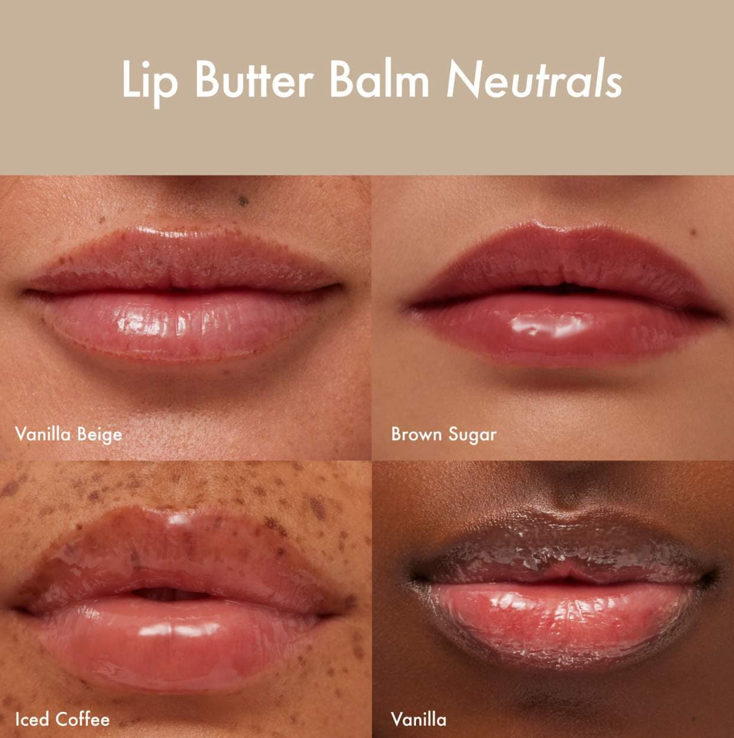 Summer Fridays The Mini Neutrals Lip Butter Balm Set