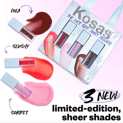 Kosas The Wet Set Juicy Sheer Lip Gloss